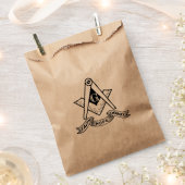 Freimaurersymbol Geschenktütchen (Ausgeschnitten)
