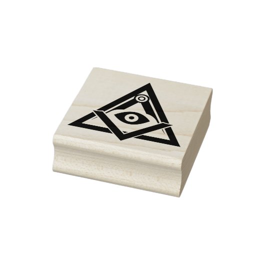 Freimaurersymbol Gummistempel (Stempel)