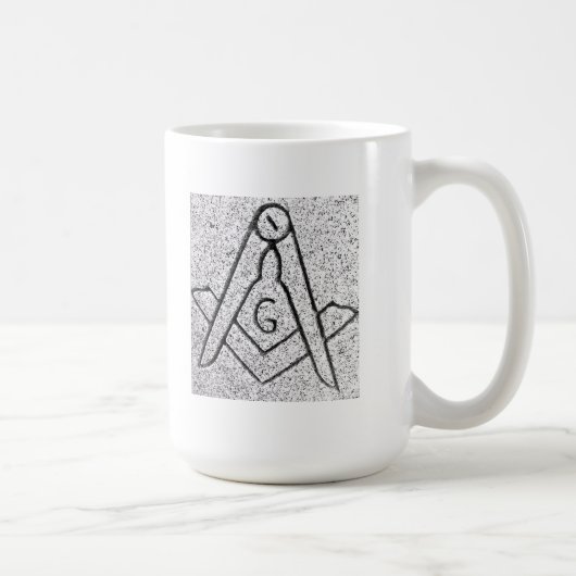 Freimaurersymbol Kaffeetasse (Rechts)