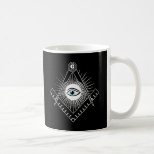 Freimaurersymbol Kaffeetasse