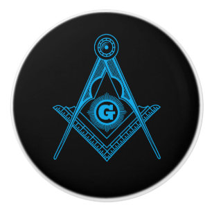 Freimaurersymbol Keramikknauf