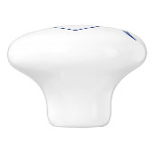 Freimaurersymbol Keramikknauf (Seitenansicht)