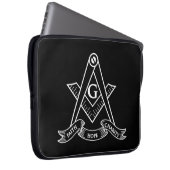Freimaurersymbol Laptopschutzhülle (Vorne Rechts)