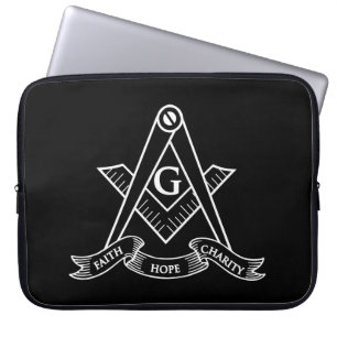 Freimaurersymbol Laptopschutzhülle