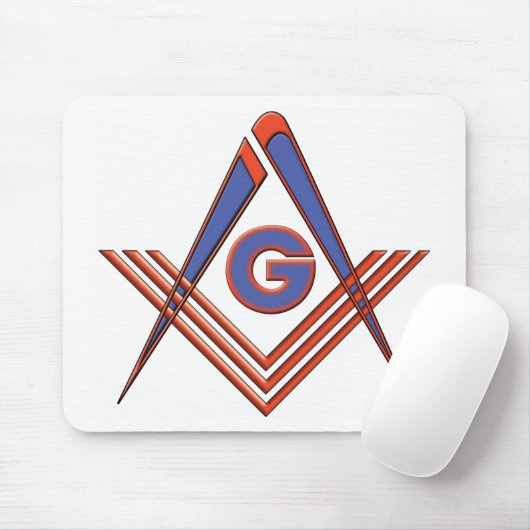 Freimaurersymbol Mousepad (Mit Mouse)
