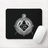 Freimaurersymbol Mousepad (Mit Mouse)