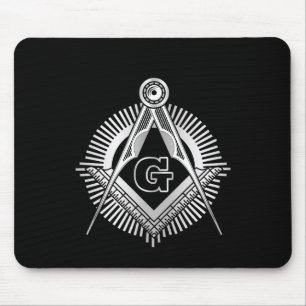 Freimaurersymbol Mousepad