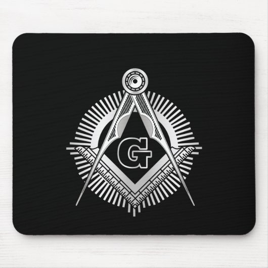 Freimaurersymbol Mousepad (Vorne)