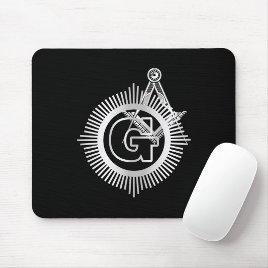 Freimaurersymbol Mousepad (Mit Mouse)