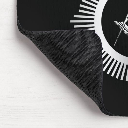 Freimaurersymbol Mousepad (Ecke)
