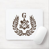 Freimaurersymbol Mousepad (Mit Mouse)