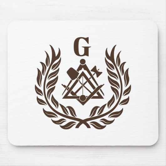 Freimaurersymbol Mousepad (Vorne)