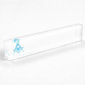 Freimaurersymbol Namensplakette
