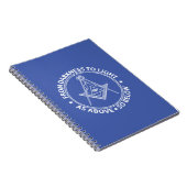 Freimaurersymbol Notizblock (Rechte Seite)