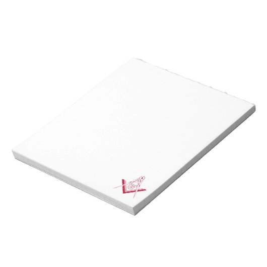 Freimaurersymbol Notizblock (Rotiert)