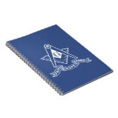 Freimaurersymbol Notizblock (Rechte Seite)