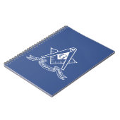 Freimaurersymbol Notizblock (Linke Seite)