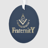 Freimaurersymbol Ornament (Vorderseite)