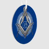 Freimaurersymbol Ornament (Vorderseite)