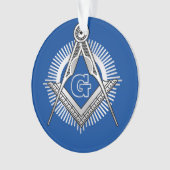 Freimaurersymbol Ornament (Vorderseite)