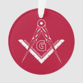 Freimaurersymbol Ornament (Vorderseite)