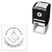 Freimaurersymbol Permastempel (Beispiel)