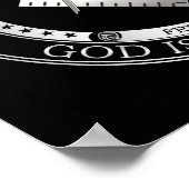 Freimaurersymbol Poster (Ecke)