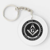 Freimaurersymbol Schlüsselanhänger (Vorderseite)