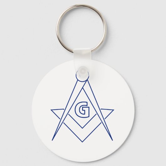 Freimaurersymbol Schlüsselanhänger (Vorderseite)