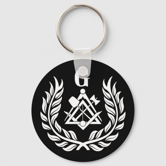 Freimaurersymbol Schlüsselanhänger (Vorderseite)