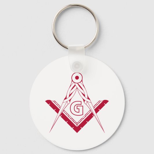 Freimaurersymbol Schlüsselanhänger (Vorderseite)