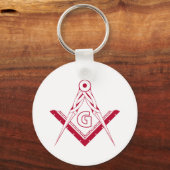 Freimaurersymbol Schlüsselanhänger (Vorderseite)