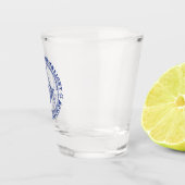 Freimaurersymbol Schnapsglas (Rechts)