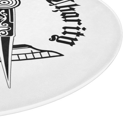 Freimaurersymbol Schneidebrett (Ecke)