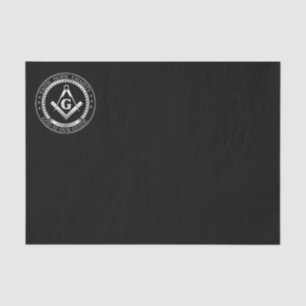 Freimaurersymbol Seidenpapier