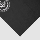 Freimaurersymbol Seidenpapier (Ausschnitt)