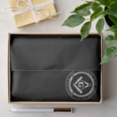 Freimaurersymbol Seidenpapier (Geschenk)