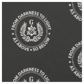 Freimaurersymbol Stoff (Nahaufnahme)