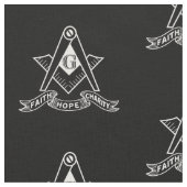Freimaurersymbol Stoff (Nahaufnahme)