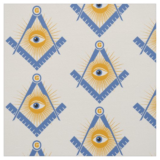 Freimaurersymbol Stoff (Muster)
