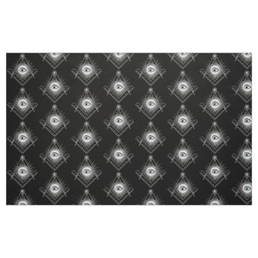 Freimaurersymbol Stoff (Fat Quarter (45,7 x 55,9 cm))