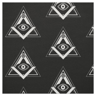 Freimaurersymbol Stoff