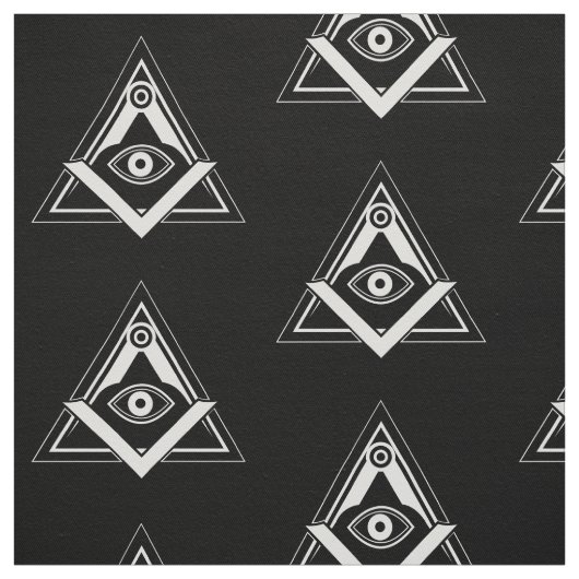 Freimaurersymbol Stoff (Muster)