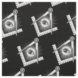 Freimaurersymbol Stoff