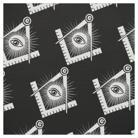 Freimaurersymbol Stoff (Muster)