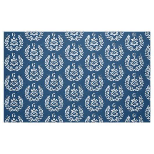 Freimaurersymbol Stoff (Fat Quarter (45,7 x 55,9 cm))