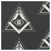 Freimaurersymbol Stoff (Nahaufnahme)