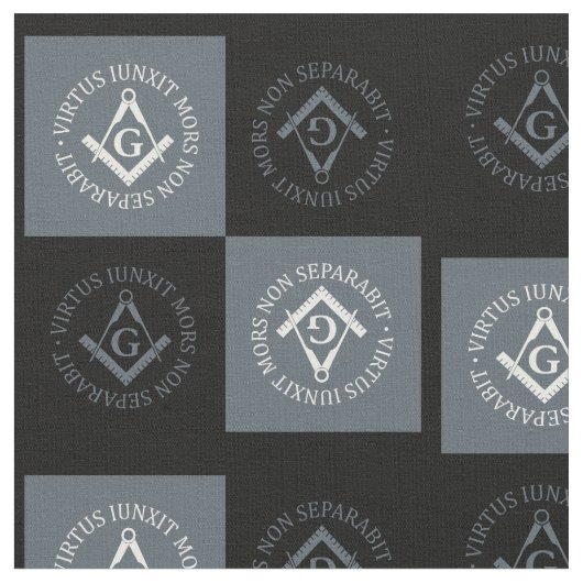Freimaurersymbol Stoff (Nahaufnahme)