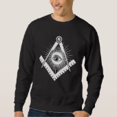 Freimaurersymbol Sweatshirt (Vorderseite)
