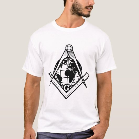 Freimaurersymbol T-Shirt (Vorderseite)